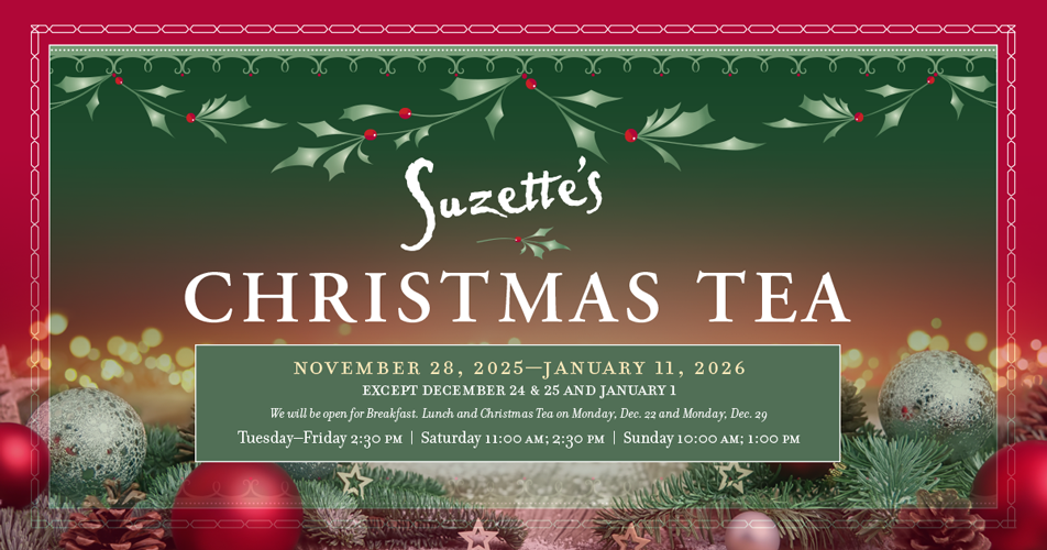 Suzette's Christmas Tea
