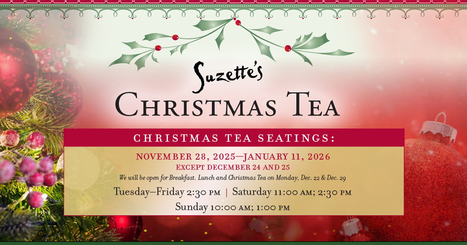 Suzette's Christmas Tea