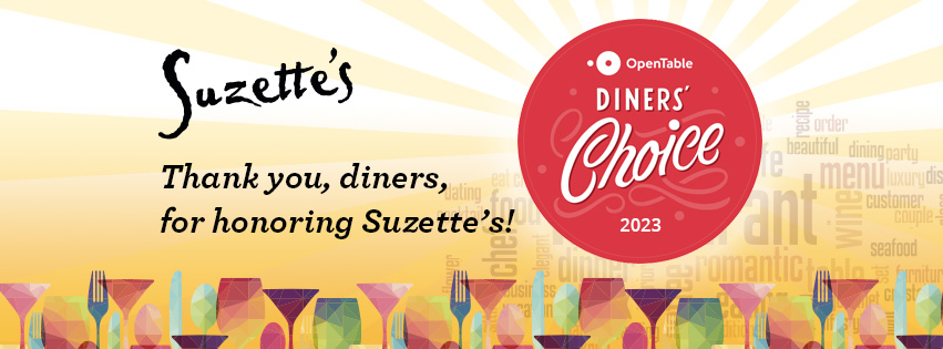 Suzette's in Wheaton receives OpenTable Diners' Choice Award