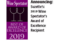 Wine Spectator Award of Excellence 2019