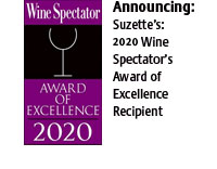 Wine Spectator Award of Excellence 2020