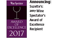 Wine Spectator Award of Excellence 2017