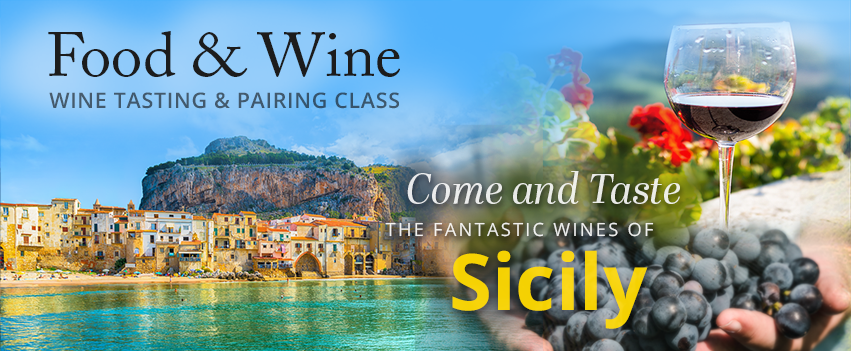 Sicilian WinesWine Tasting Class at Suzette's in Wheaton