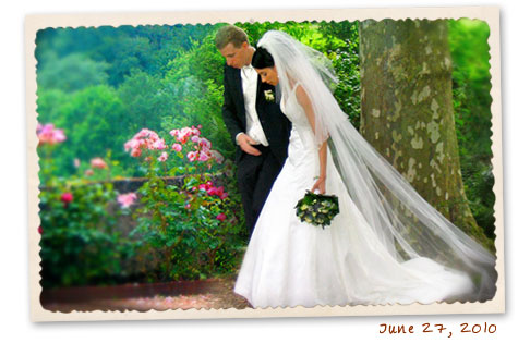 Wedding in the French countryside