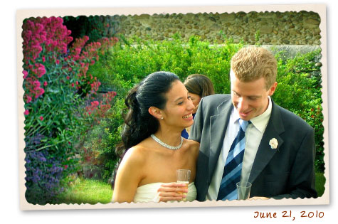 Wedding in the French countryside