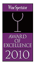 Wine Spectator Award of Excellence